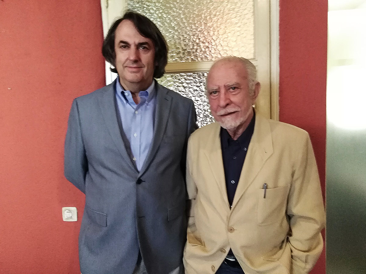 José María Merino y Miguel Ángel de Rus en Conocer al Autor